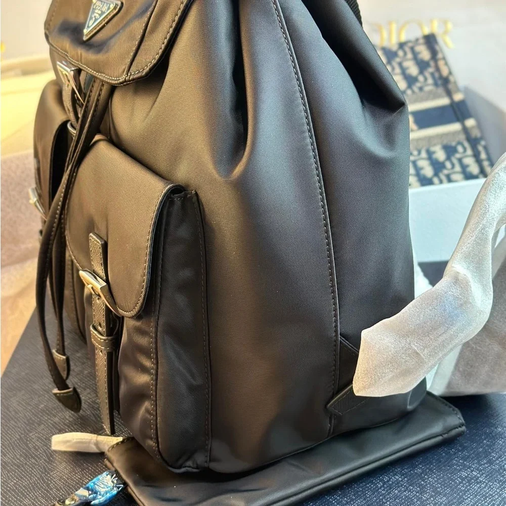 Prada Women's Black Backpack - Picture 3 of 8